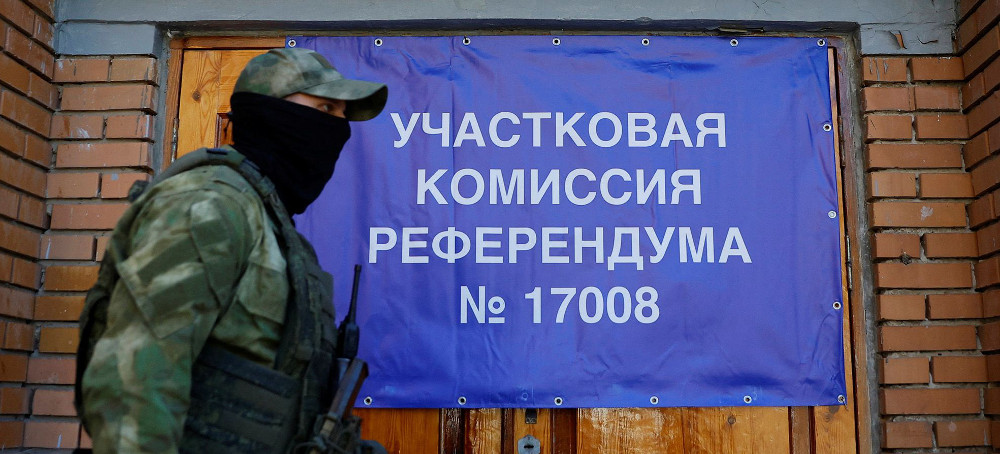 With Staged Referendums in Ukraine Complete, Russia Begins the Annexation Process