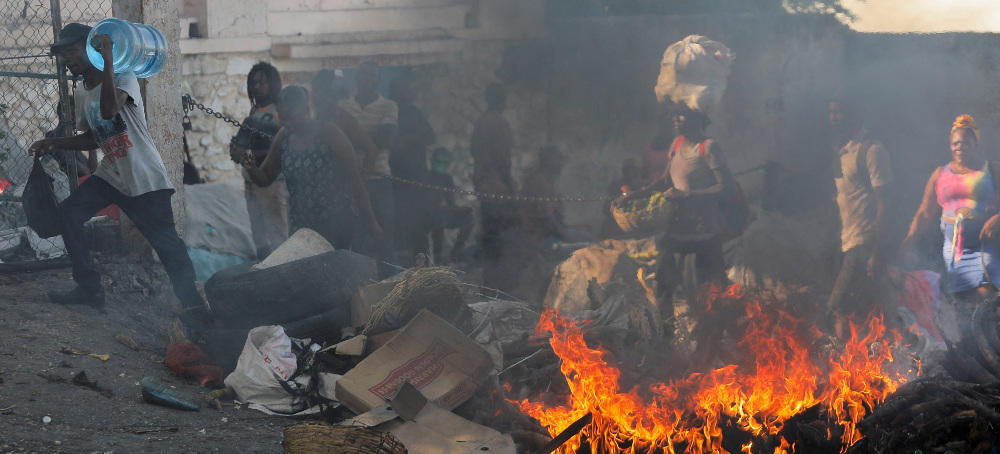 Haitian Police Use Tear Gas as Thousands March in Port-au-Prince