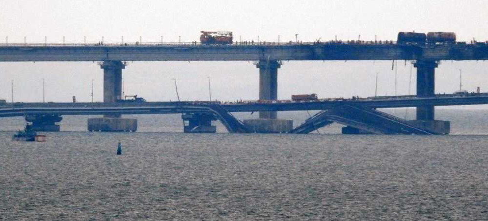 Russia Arrests 8 People for Blast on Kerch Bridge as Ukraine Denies Involvement