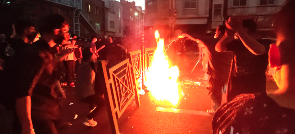 Riots, Flames Engulf Iran's Notorious Evin Prison