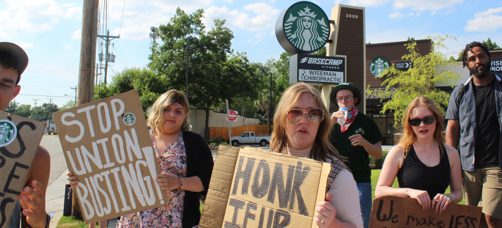 Unionized Workers Sue After Starbucks Accuses Them of 'Kidnapping'