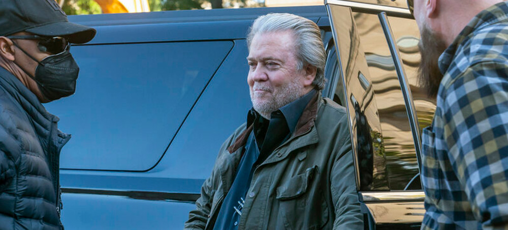 Steve Bannon Sentenced to 4 Months in Prison for Flouting House January 6 Panel