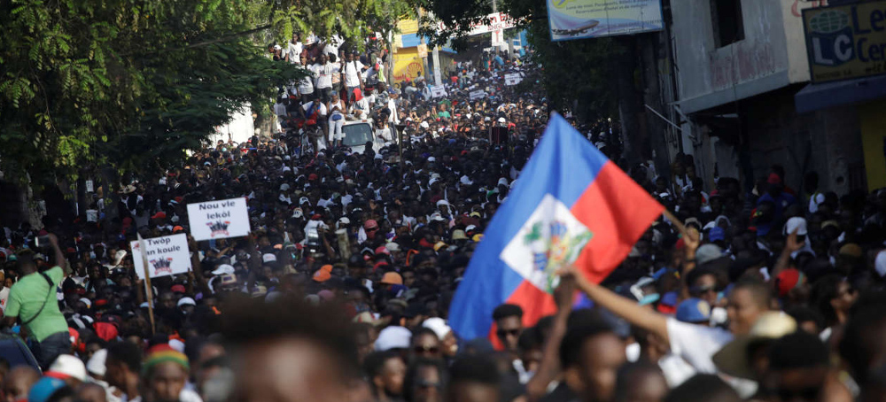 Haitians Protest Economic Crisis and Gang Violence, Demand US Stay Out and Allow Domestic Solution