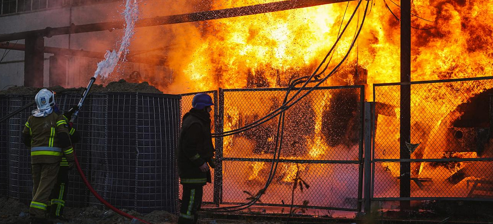Russia's 'Blackout Blitz' on Ukrainian Energy Sites Escalates Ahead of Winter