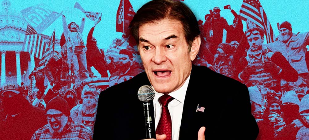 Dr. Oz’s Campaign Is Stocked With January 6 Rally Attendees