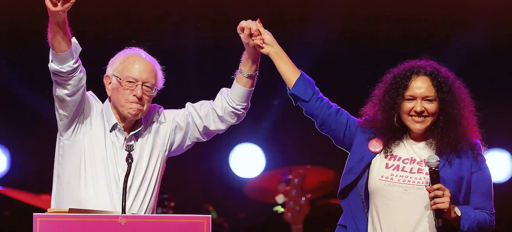 Bernie Sanders Hits the Campaign Trail With Days Left Before Midterms