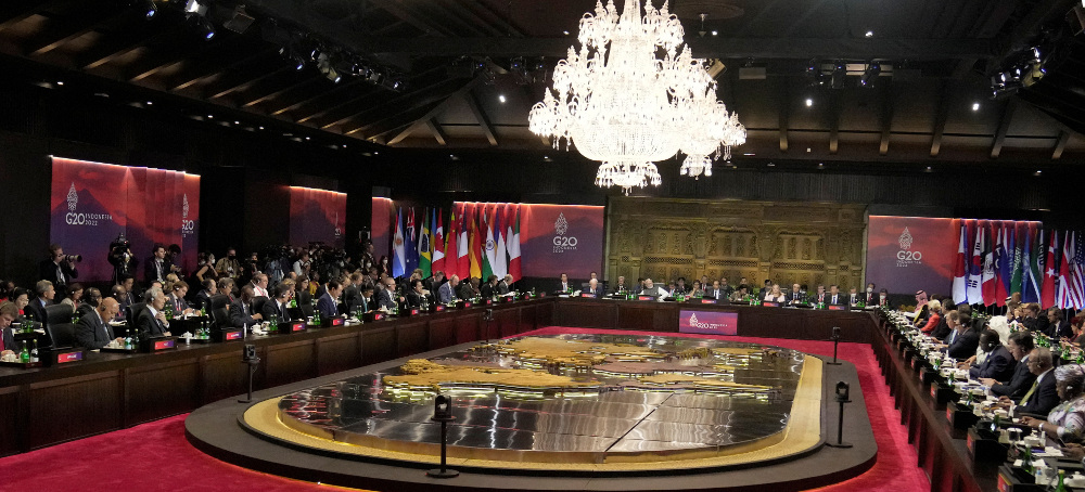 G20 Leaders Declaration Denounces 'Russian Aggression' in Ukraine