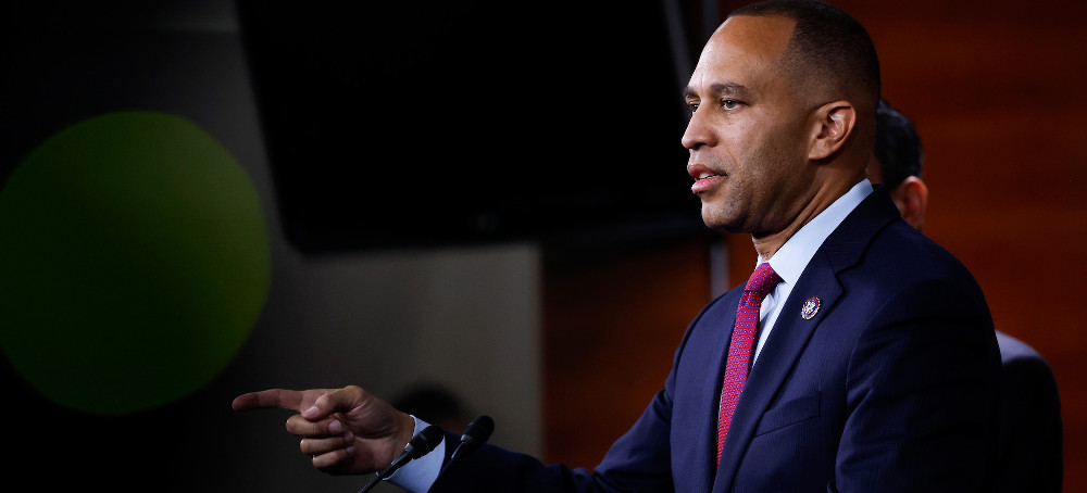Hakeem Jeffries Was a Literal No-Show on the Green New Deal
