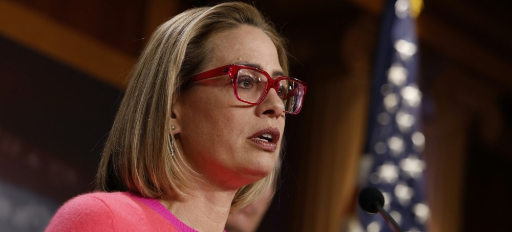Kyrsten Sinema Declares Independence to Salvage Her Re-election Prospects
