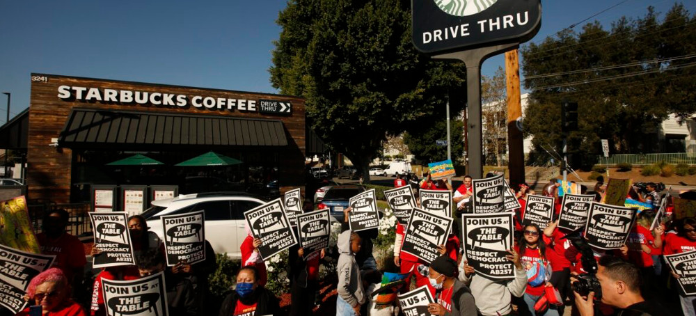 The Biggest Strike in Starbucks' History Is Underway