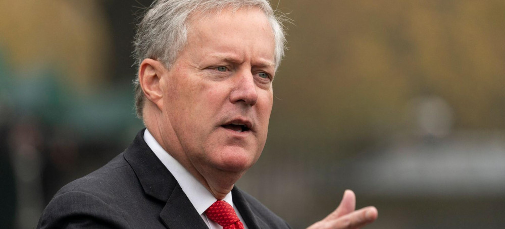 Mark Meadows Threw Documents Into White House Fireplace, Ex-Aide Testified