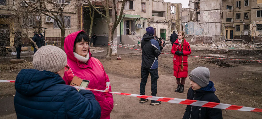 Russian Missile Strike In Dnipro Nine Floors Of Random Death And