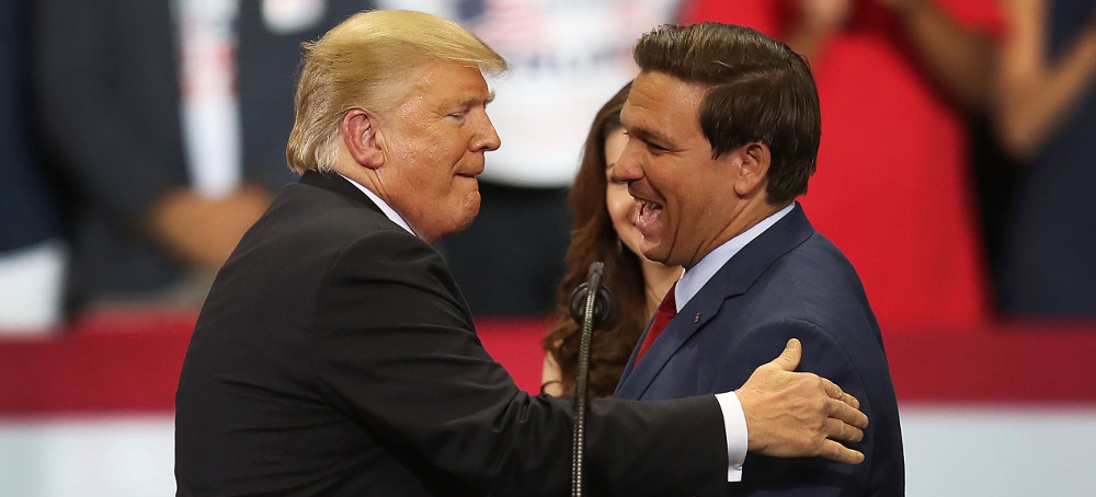 Donald Trump Is One Day Away From Leaving a Horse's Head in Ron Desantis's Bed