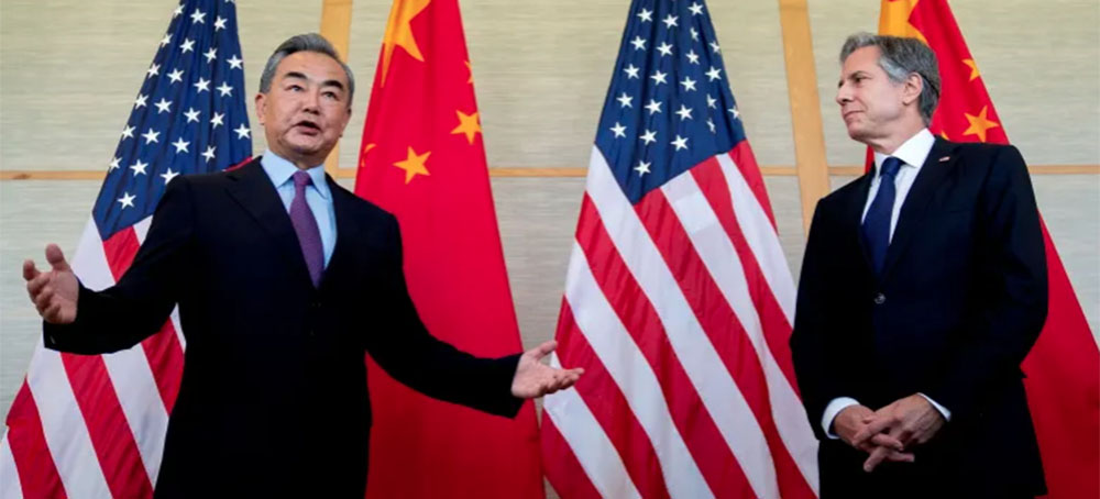 Blinken Meets China's Wang Yi, Warns Against Helping Russia