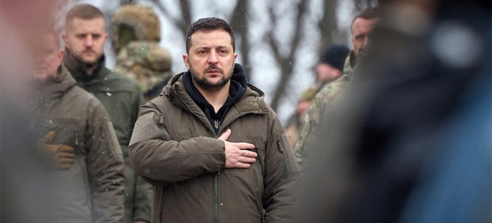 A Year in the Trenches Has Hardened Ukraine’s President