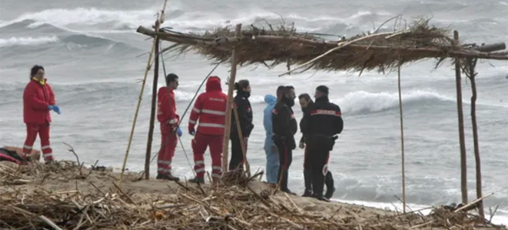 Dozens of Bodies Believed to Be Refugees Found on Beach in Southern Italy