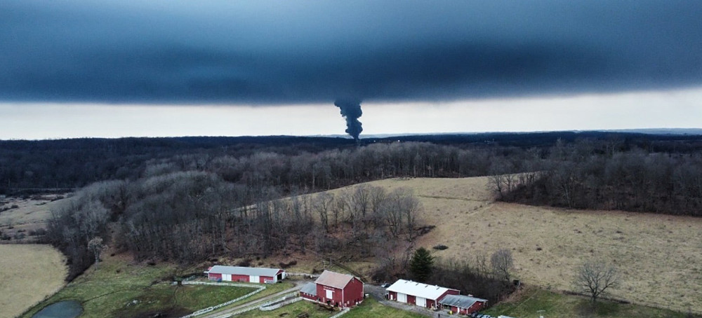 Four Miles Downwind From East Palestine