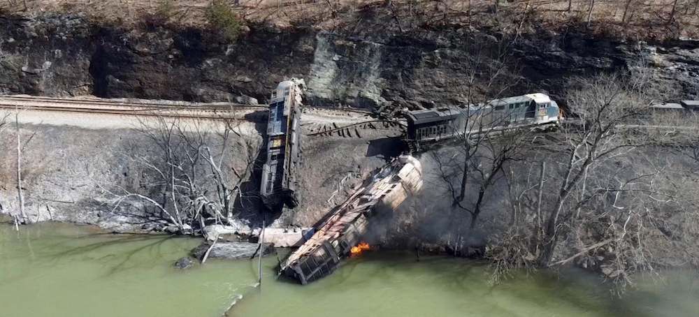 Another Train Derailment Is Destroying a Federally Protected River in West Virginia