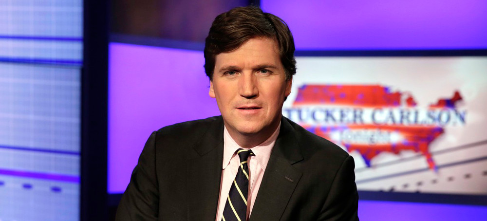 Tucker Carlson Produces Doctor's Note Claiming He Would Be Unable to Raise Right Hand in Court