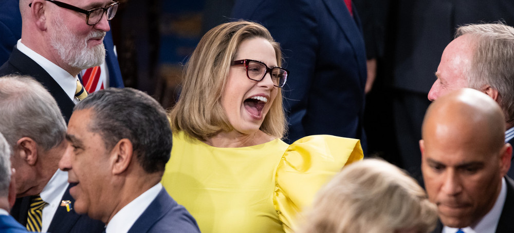 Sinema Can't Quit the Powerful Online Democratic Fundraising Machine