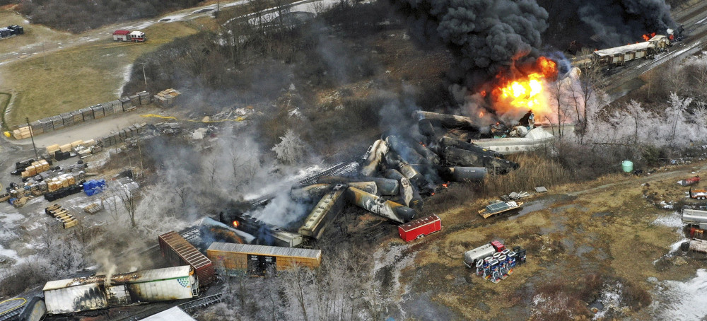 US Department of Justice Sues Norfolk Southern Over Ohio Train Derailment