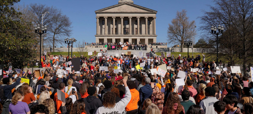 Tennessee GOP Pushes to Expel Dems Who Joined Peaceful Gun Reform Protest