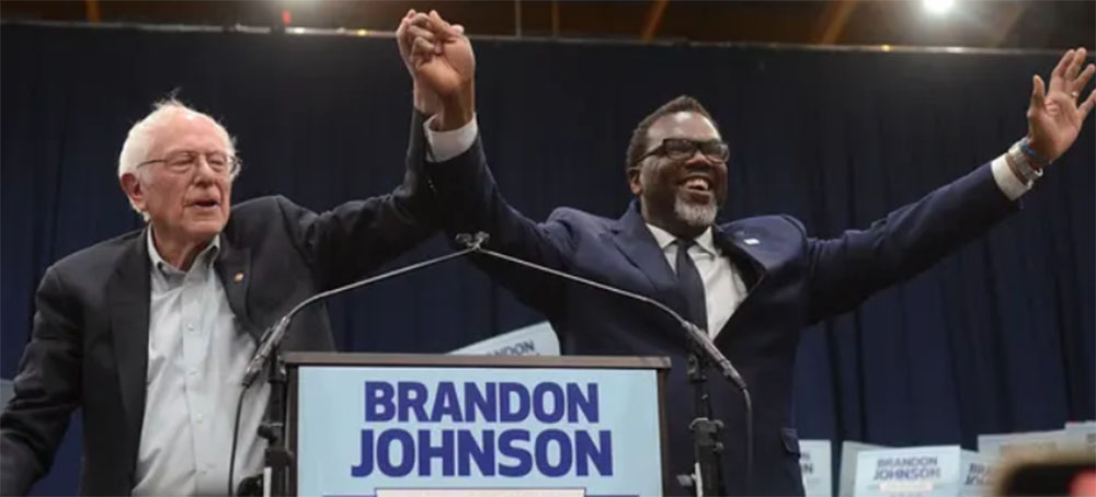 Progressive Candidate Brandon Johnson Elected Chicago’s New Mayor
