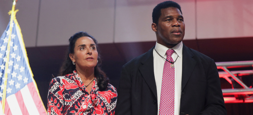 How Herschel Walker's Wife Tried to Profit Off His Campaign