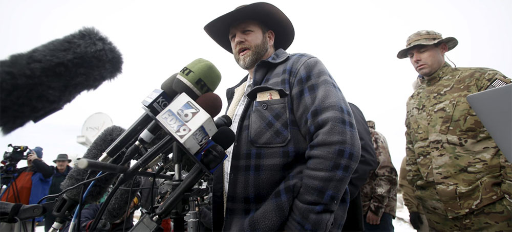 Ammon Bundy Is Threatening Anyone Trying to Serve Him Court Papers, Lawsuit Claims