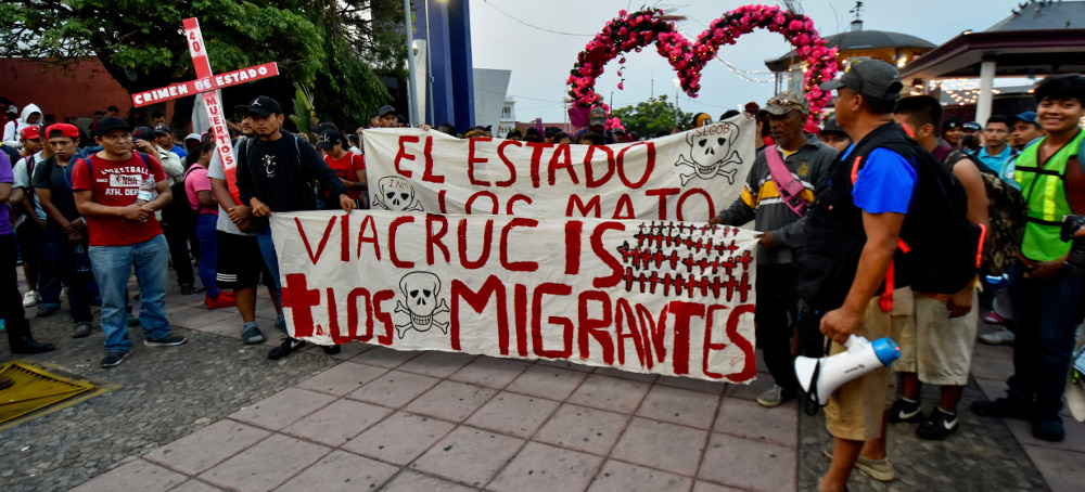 Migrants March Through Mexico in Demand for Justice