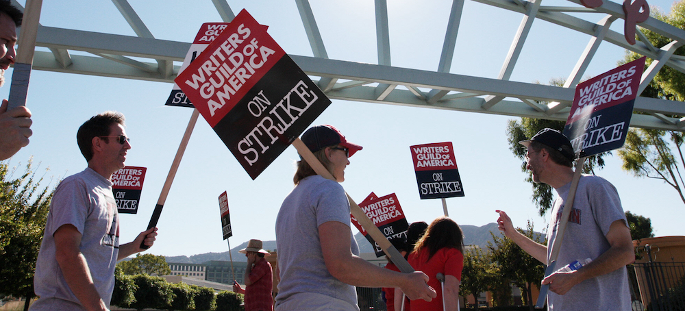 Writers Guild of America Goes on Strike
