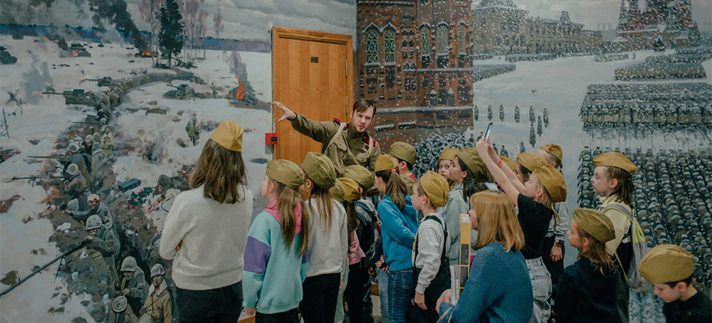In Russian Schools, It's Recite Your ABC's and 'Love Your Army'