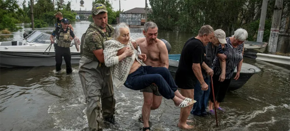 Why Blowing Up Ukraine's Nova Kakhovka Dam Is a War Crime