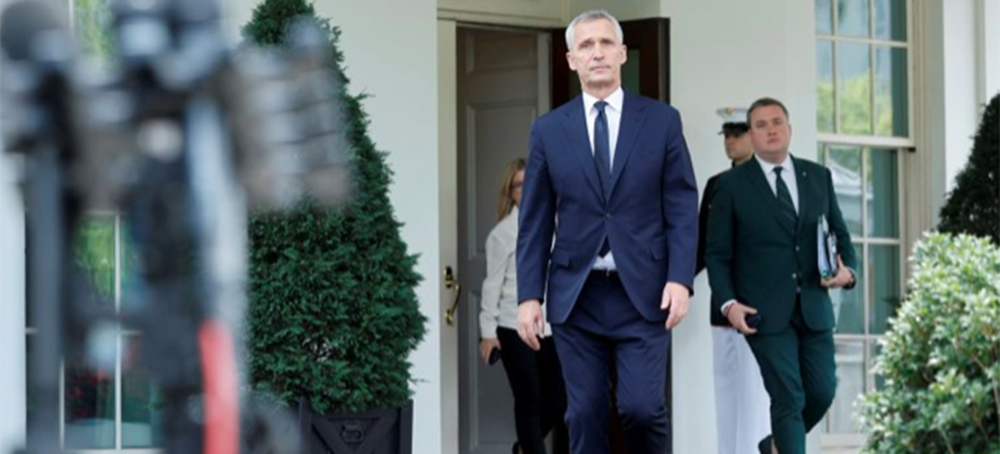NATO Chief Offers Vilnius Summit Preview at White House