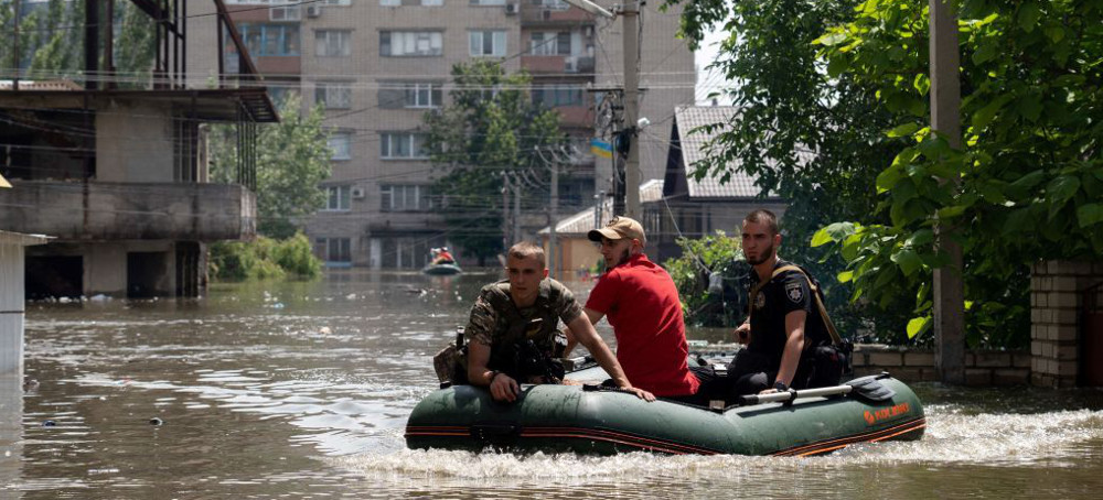 30 Settlements Flooded After Kakhovka Dam Destruction; 10,000 Hectares of Farmland Expected to Submerge