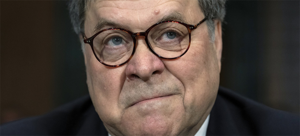 Trump Attacks 'Gutless Pig' Bill Barr for Calling His Indictment 'Very Damning'