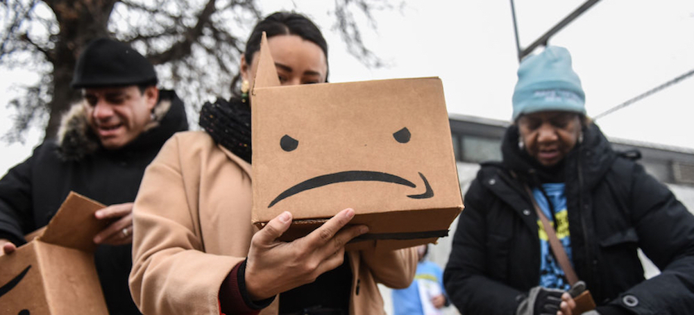 'We're Going to Keep Fighting': Delivery Workers Stand Up to Amazon