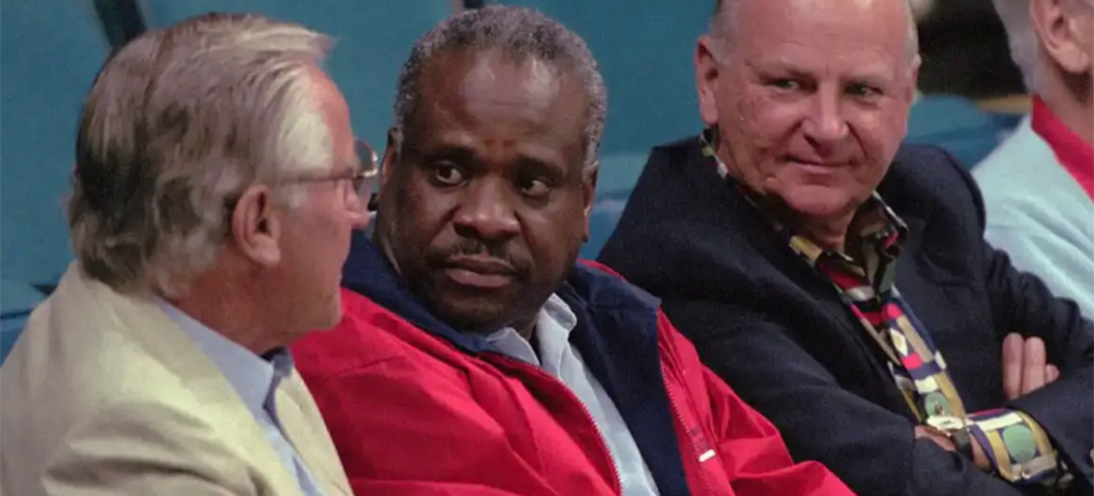 Where Clarence Thomas Entered an Elite Circle and Opened a Door to the Court