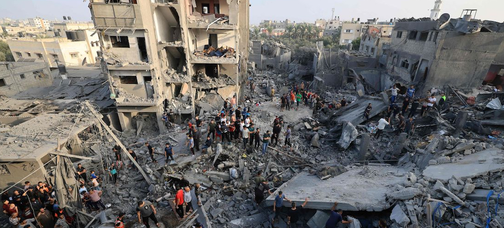 Airstrikes Hit Refugee Camps in Gaza as US Approves New Weapons Sales to Israel