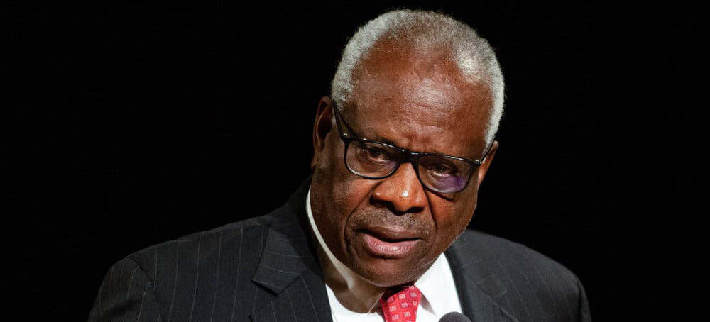 Clarence Thomas Collapses from Exhaustion After First Full Day of Regulating Himself