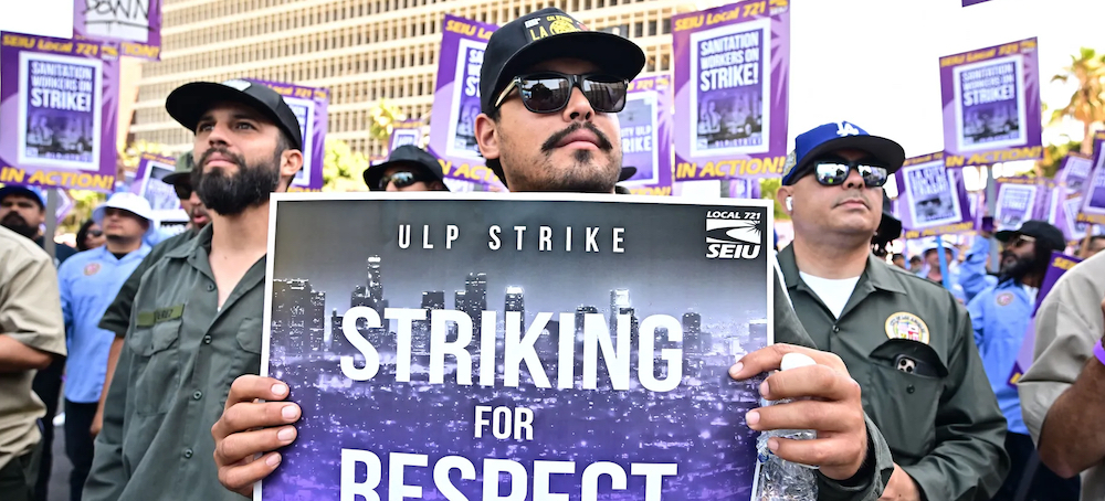 Why Thousands of LA Service Workers Are on Strike