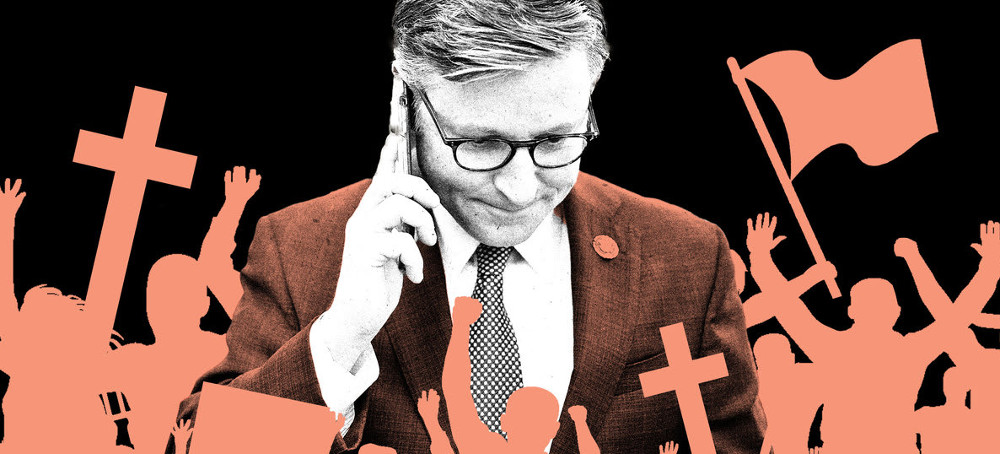 The Violent and Extreme History of Mike Johnson's Old Legal Clients