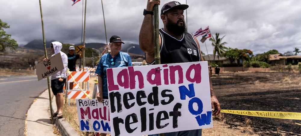 ‘I Didn’t Get Any Help’: Maui Residents Struggle Despite Biden’s Vow of Aid