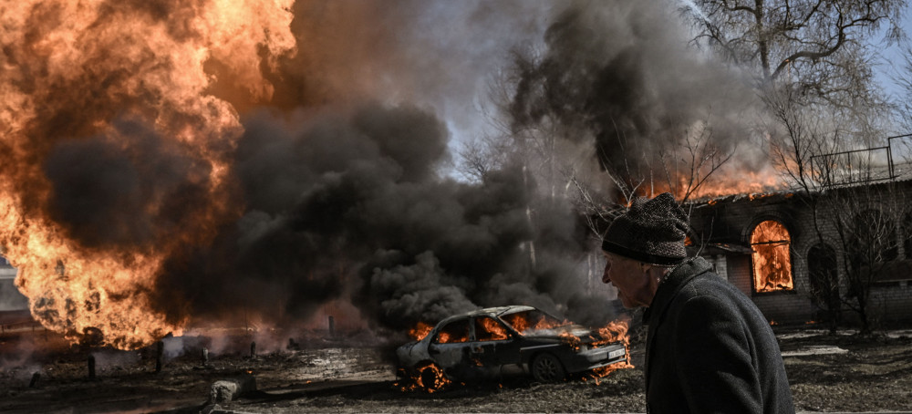 The Neighbor's House Is on Fire