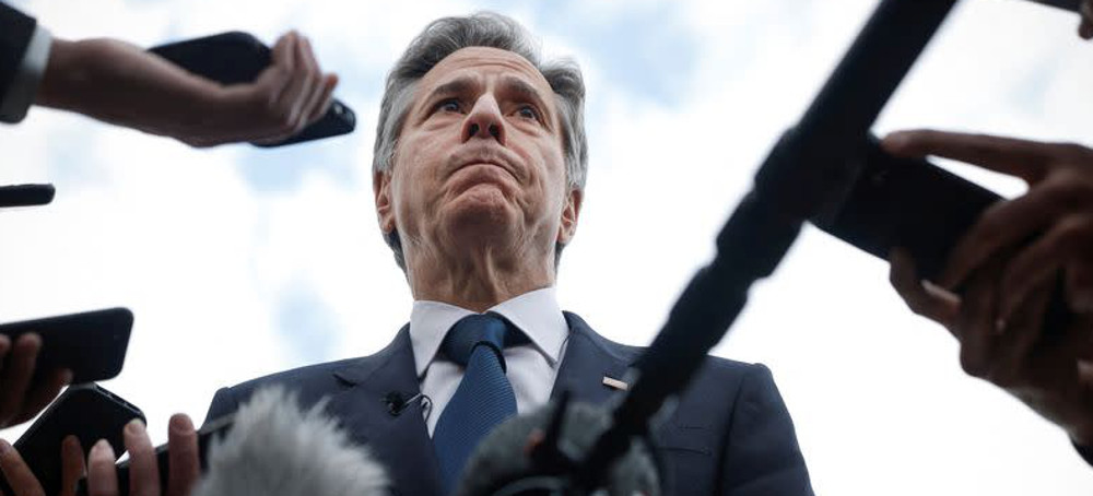 Blinken Says Arab Countries Not Keen to Rebuild Gaza if It Will Be 'Leveled' Again