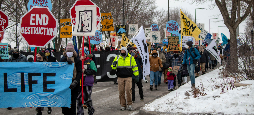 Minnesota Judge Throws Out Charges Against Line 3 Pipeline Protesters