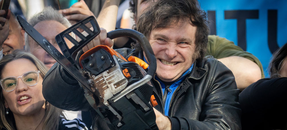 Javier Milei's Freak Show Act Is a Taste of Things to Come