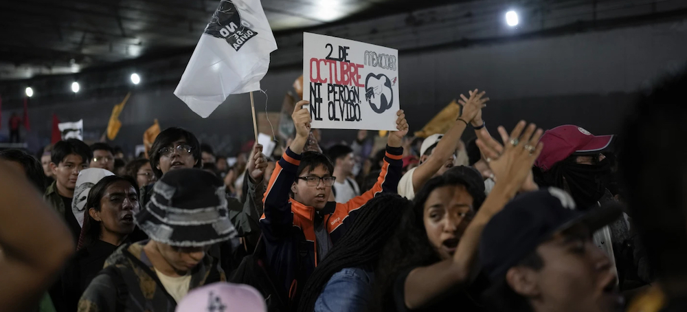 Generations of Students Remember 1968 Massacre in March Through Mexico City