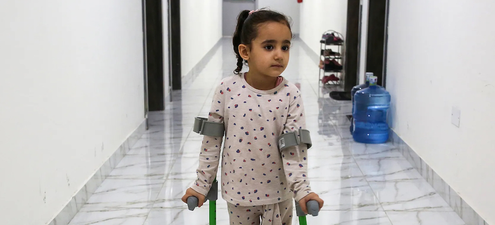 The Children Who Lost Limbs in Gaza