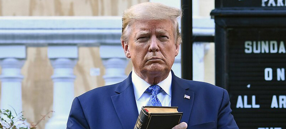 Donald Trump Is Now a Bible Salesman